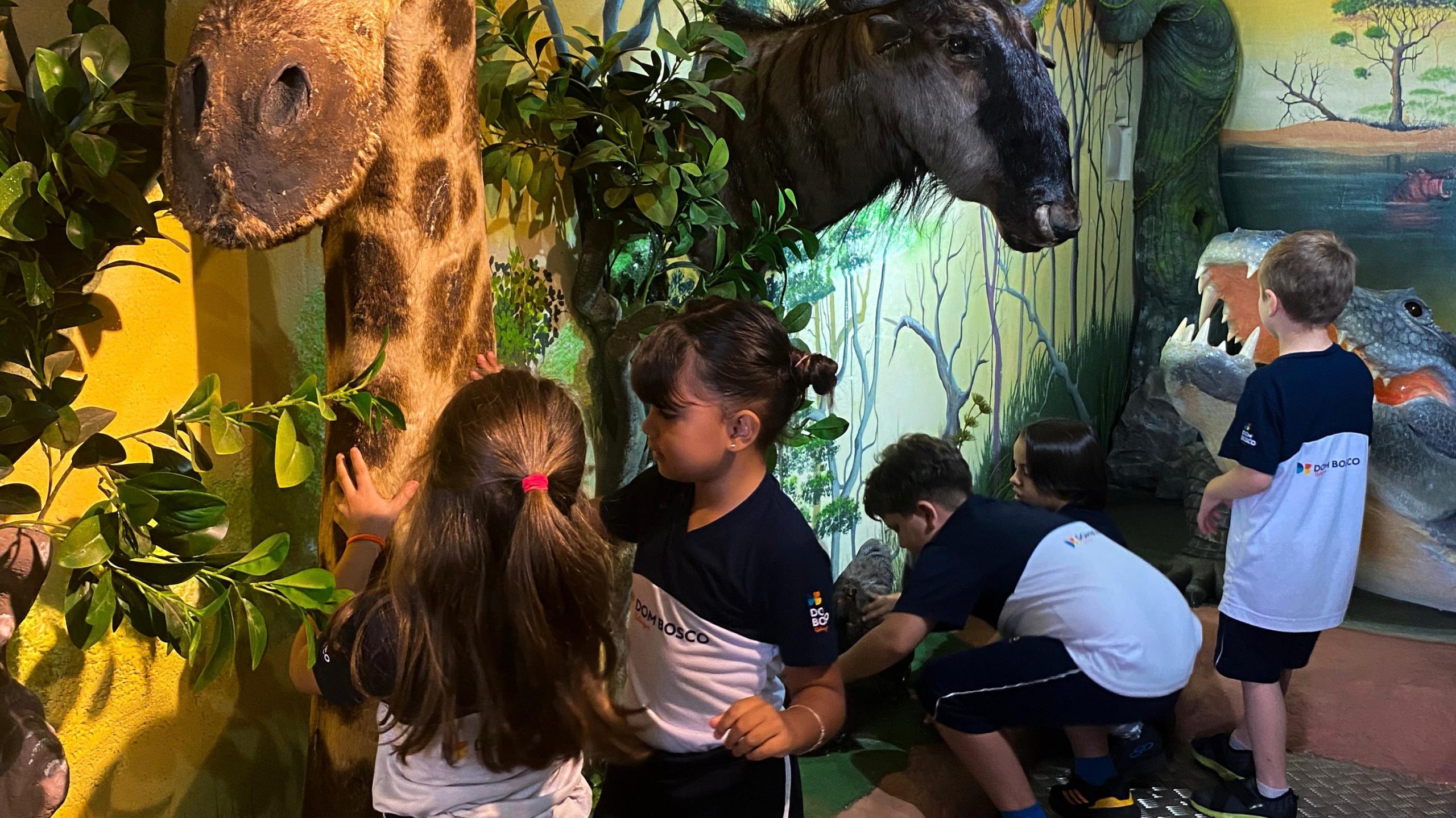 Alunos visitam Zoo África