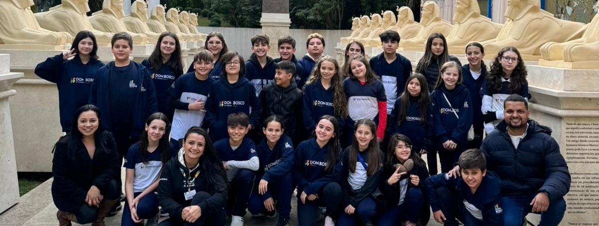 6º ano visita  Museu Egípcio RosaCruz