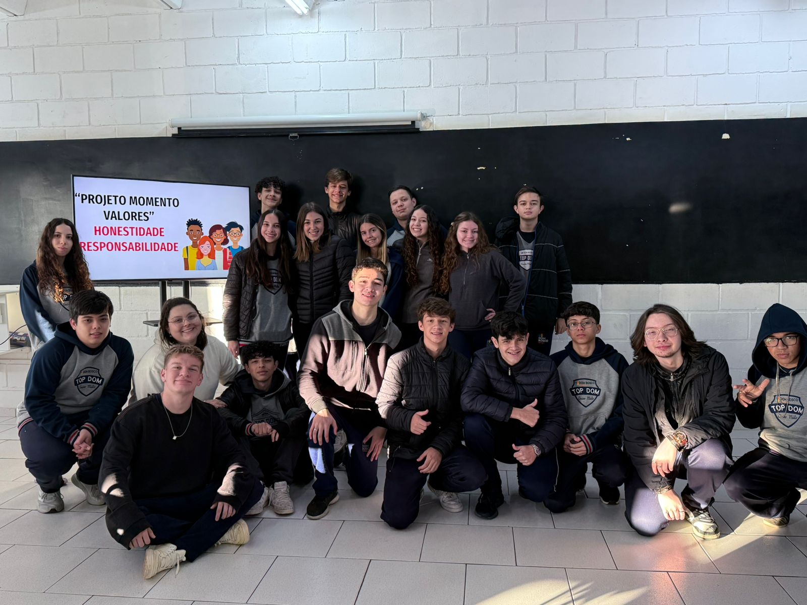 Projeto Momento Valores: Honestidade e Responsabilidade